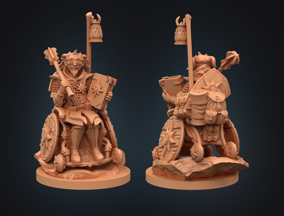 You just know heās going to charge a dragon or some shit.