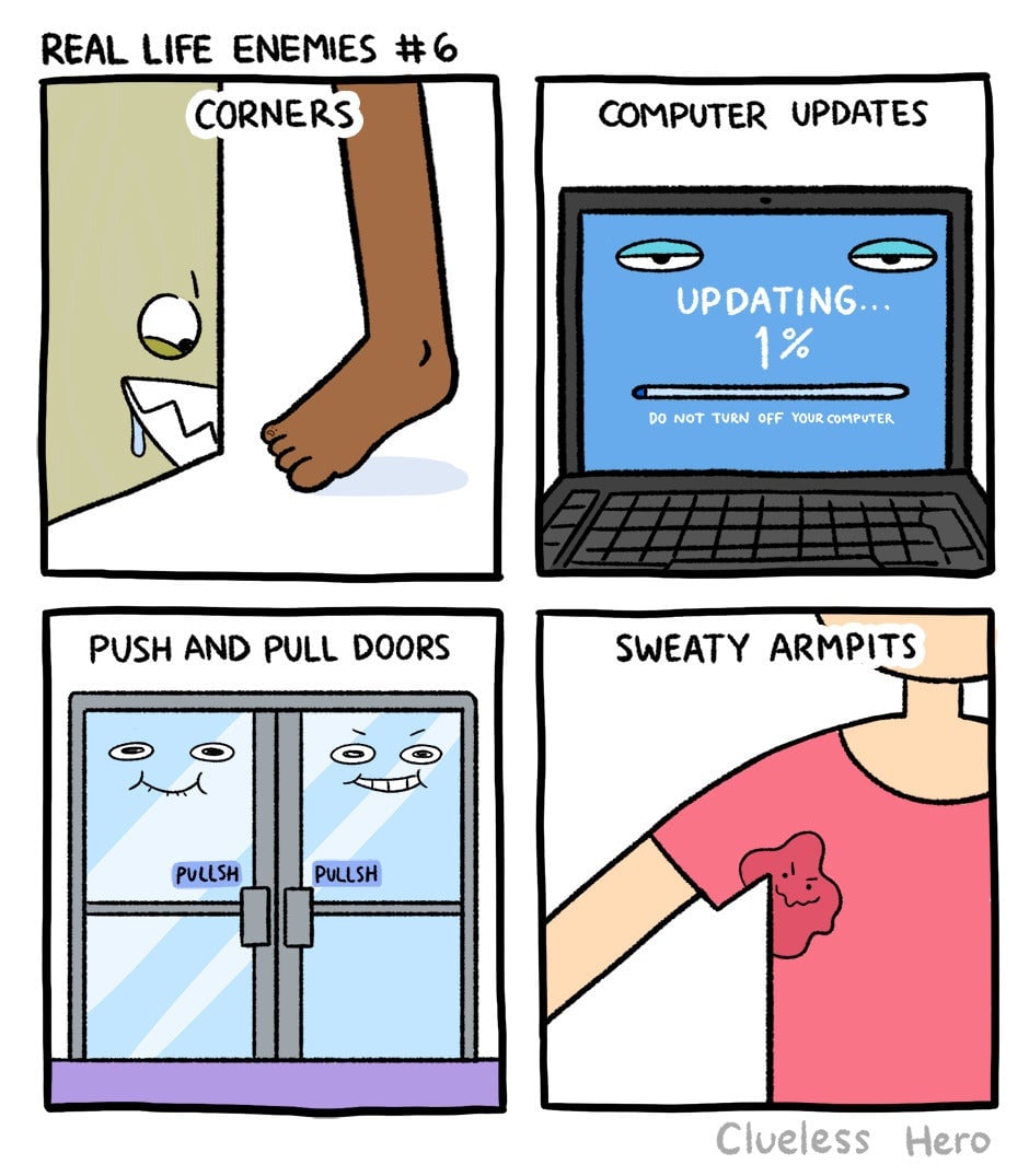 Illustration: Clueless Hero