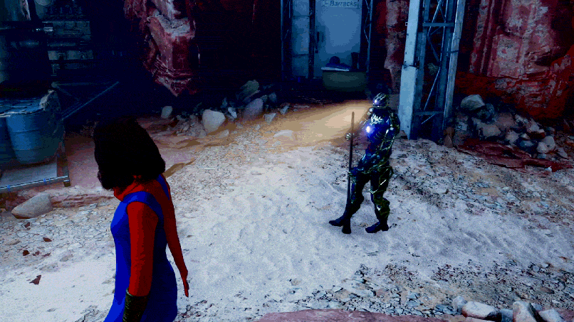 The sweeping robot in Avengers.