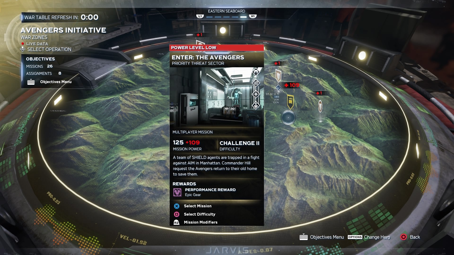 You’ll want to increase your Power level before tackling this mission.