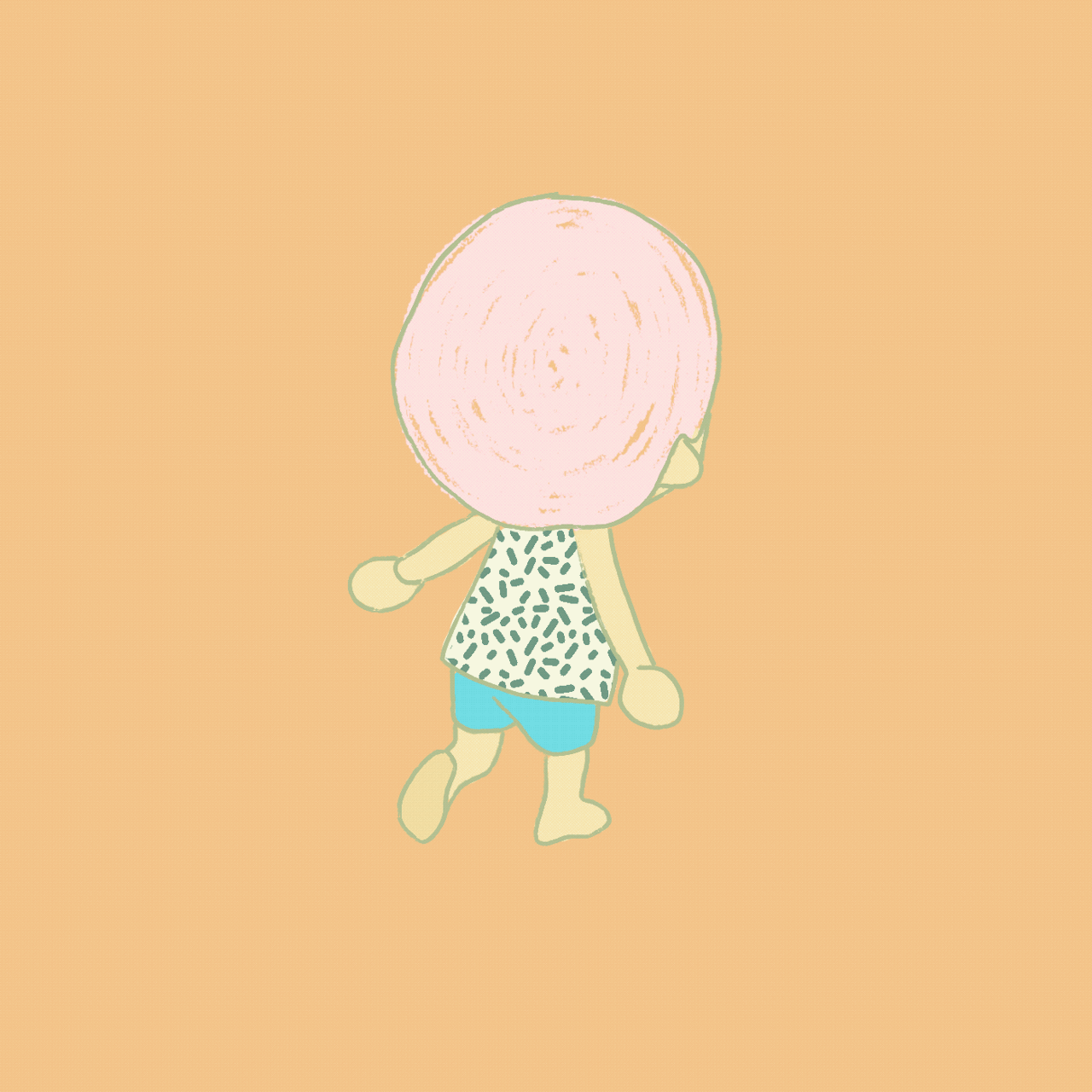 “The way your lil villager walks with their lil arms out suggests this kind of quiet excitement that’s joyful and pure and it makes exploring your island chill as.”