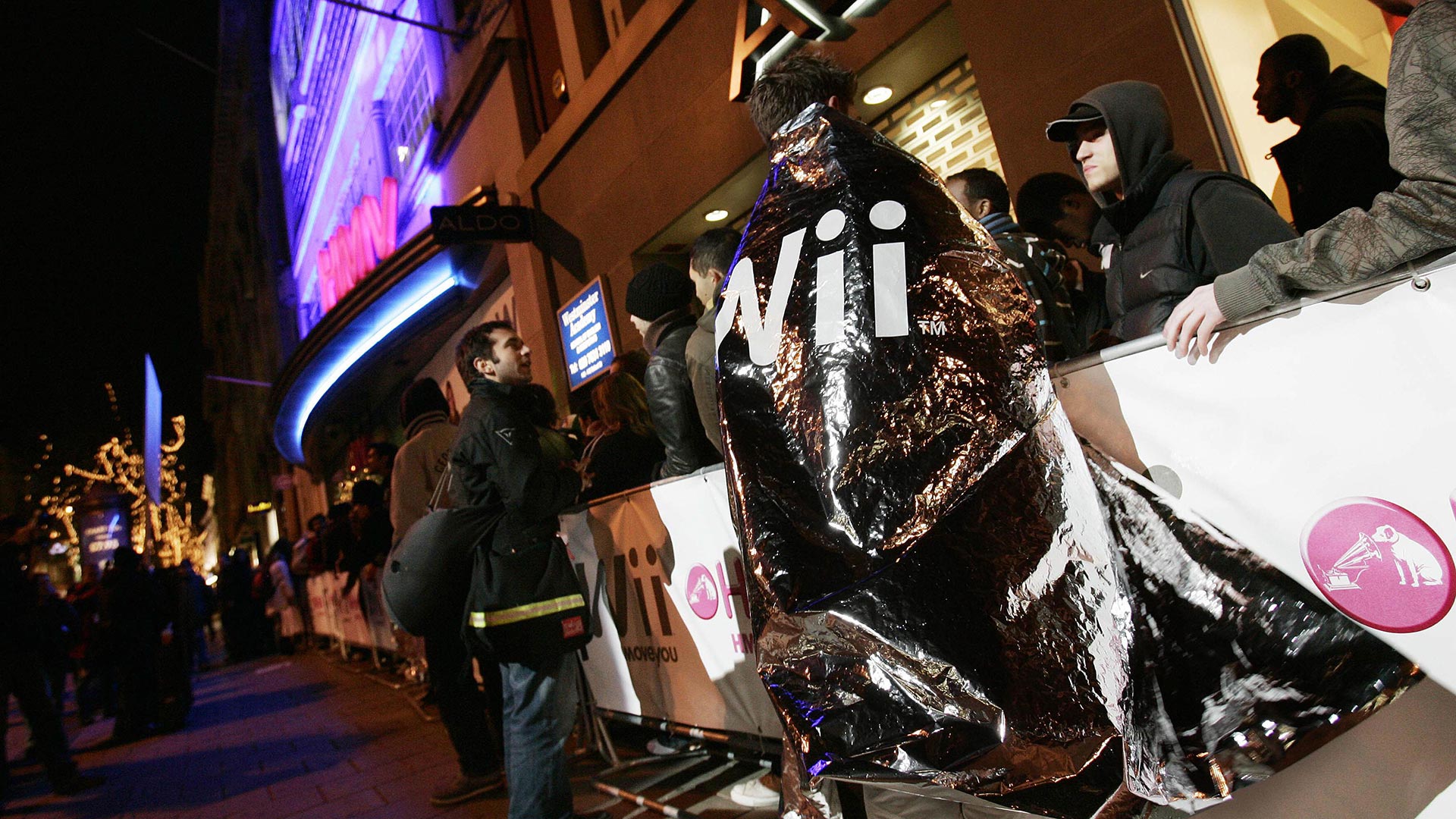 When shiny Wii cloak guy approaches my every instinct says to run.