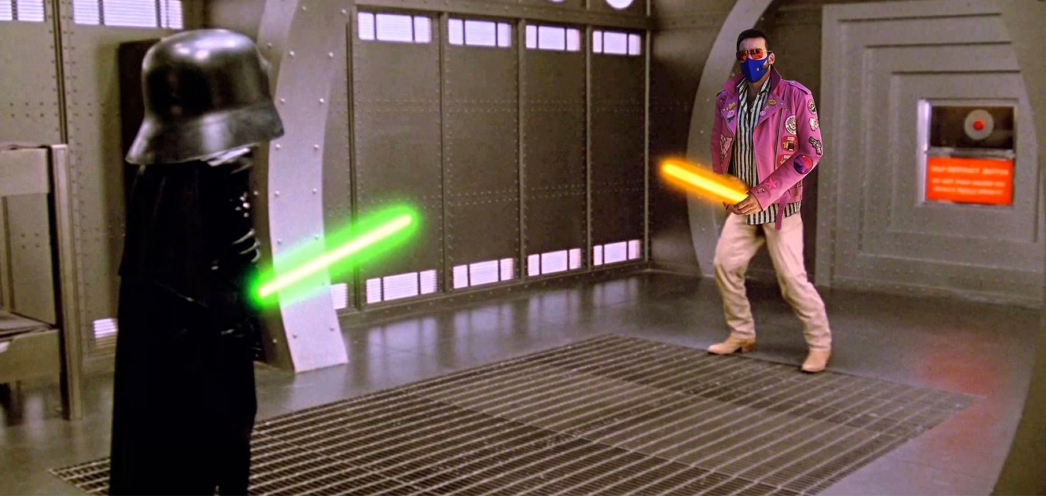 Kaputnoob recieves the award for “Best Lightsaber Duel Since Episode 1.”