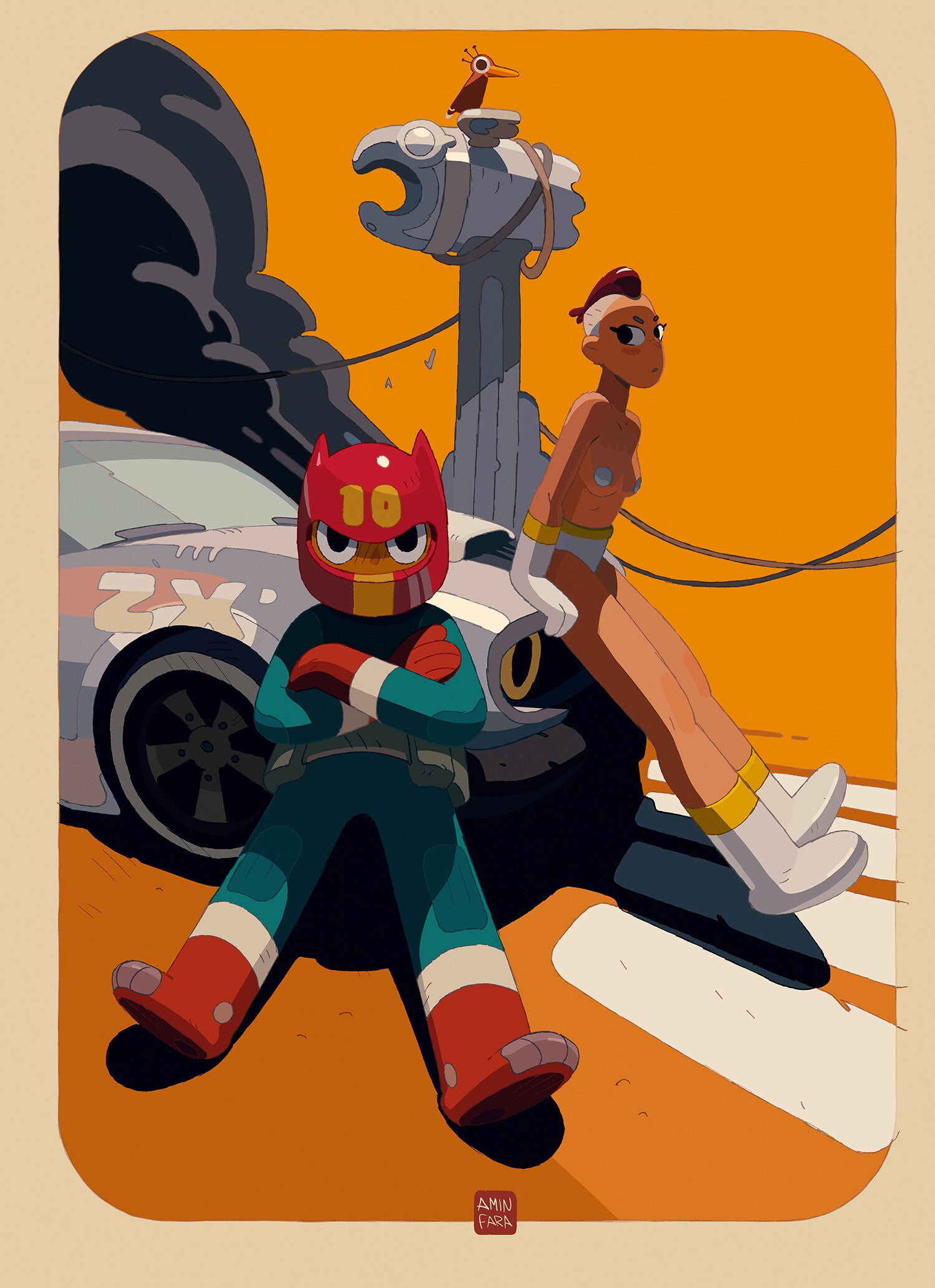 Illustration: Amin Faramarzian