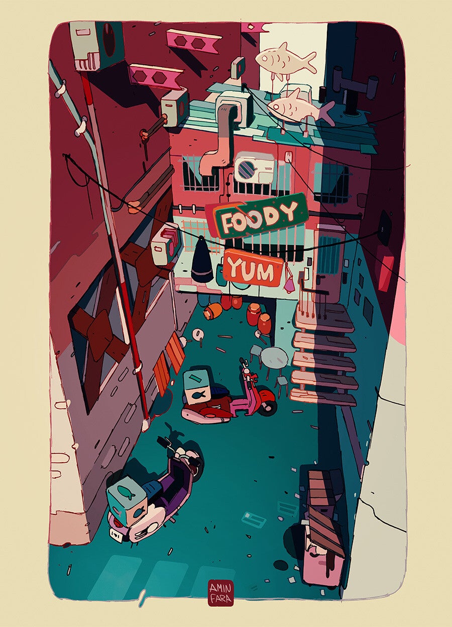 Illustration: Amin Faramarzian