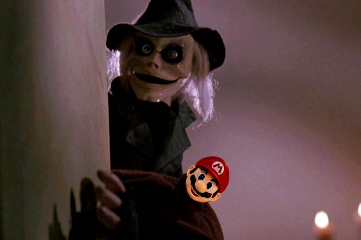 Cecil Banon picks up the award for “Strangest Mario Cameo.” 