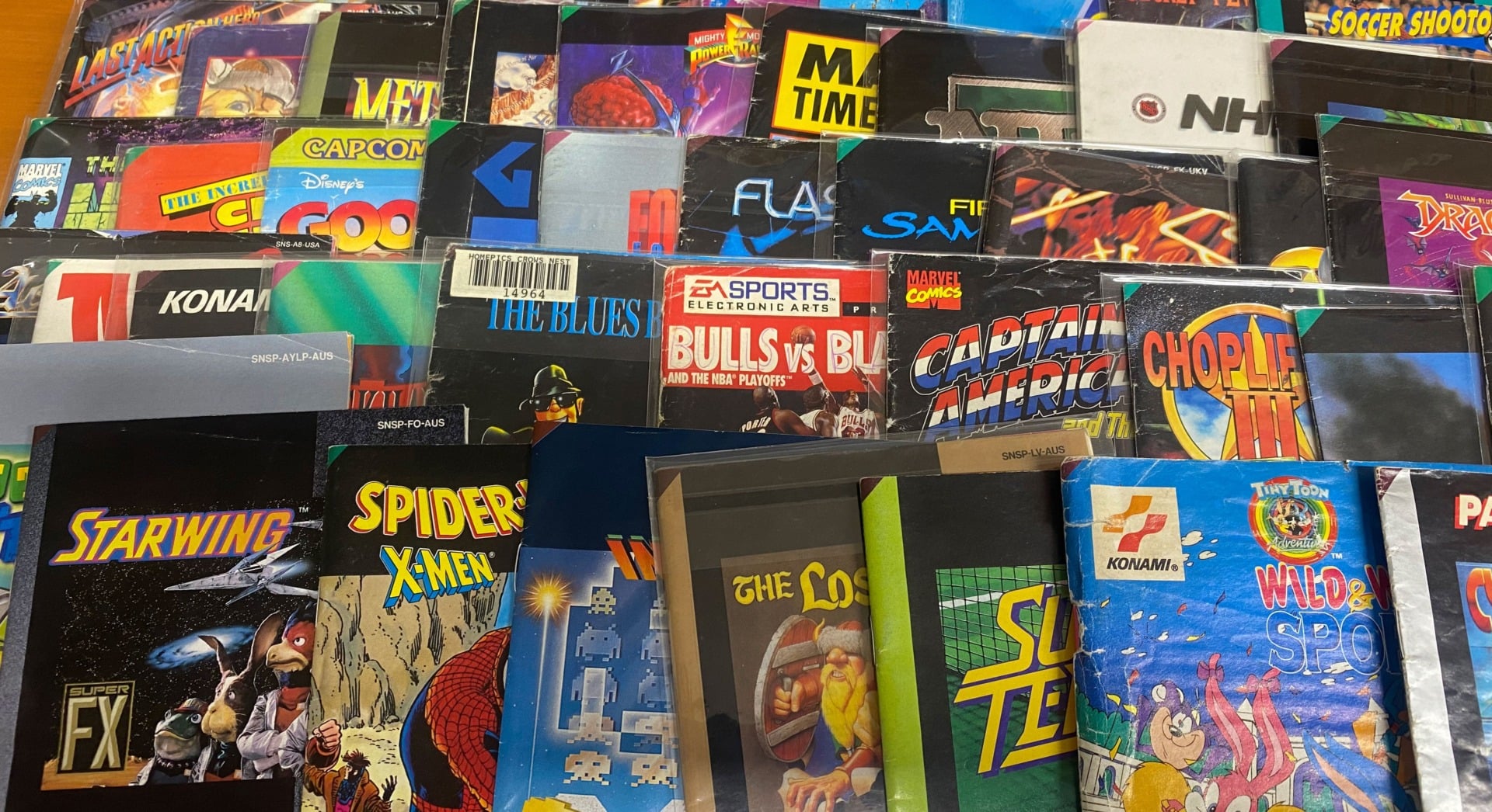 A selection of BuffaloJoeās collection of PAL manuals.