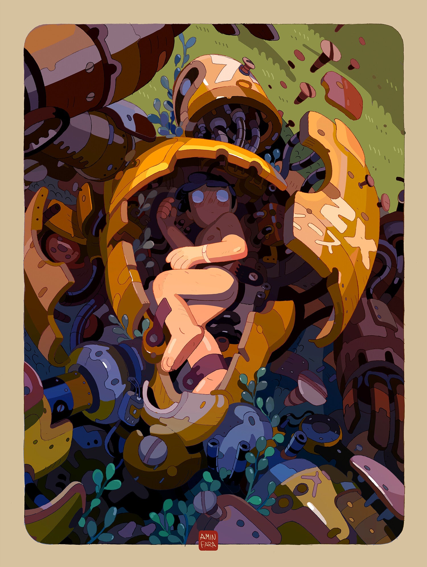 Illustration: Amin Faramarzian