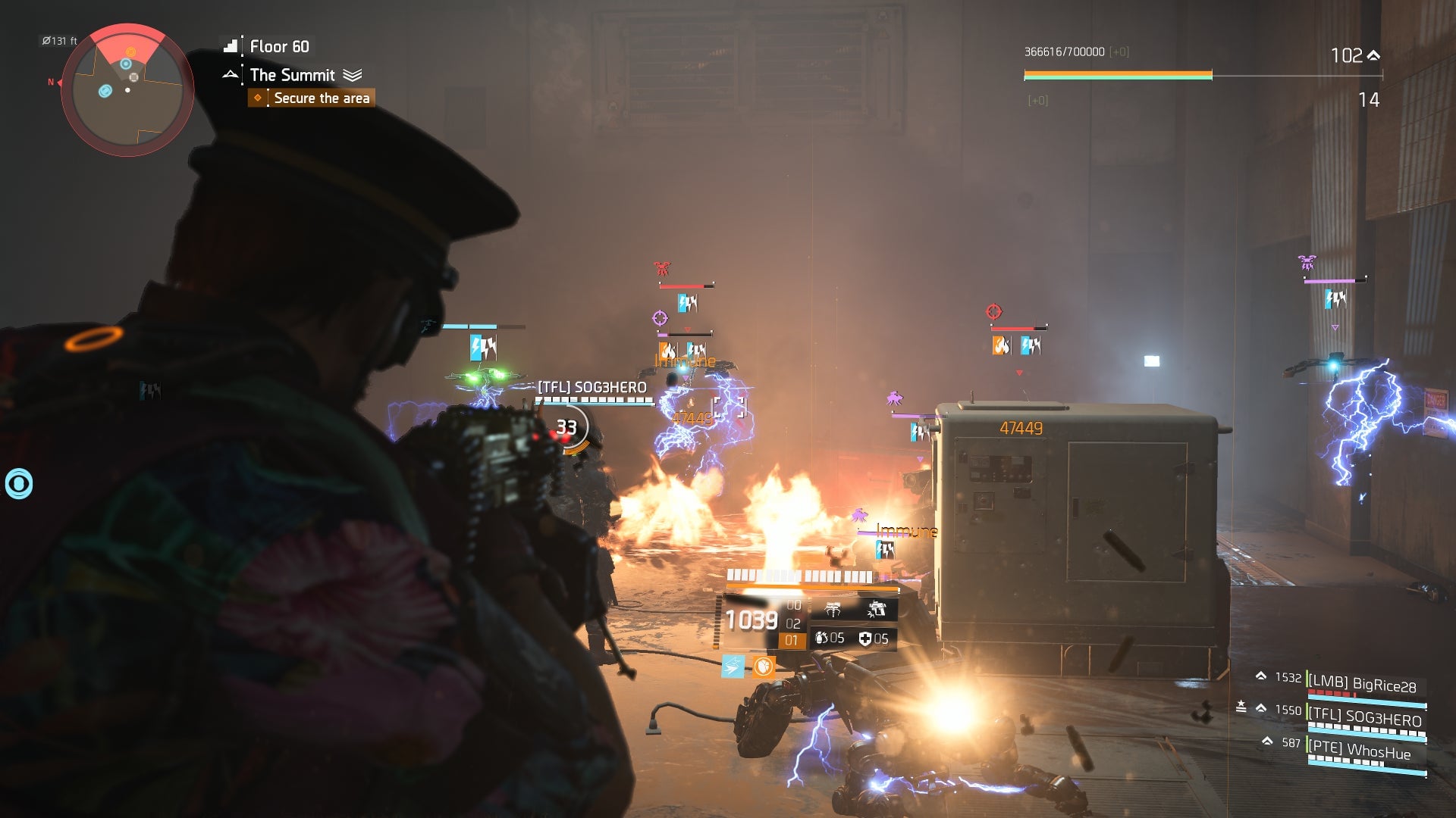 My strategy when things get a bit crazy is to just pull out my Bullet King and make the problems go away.