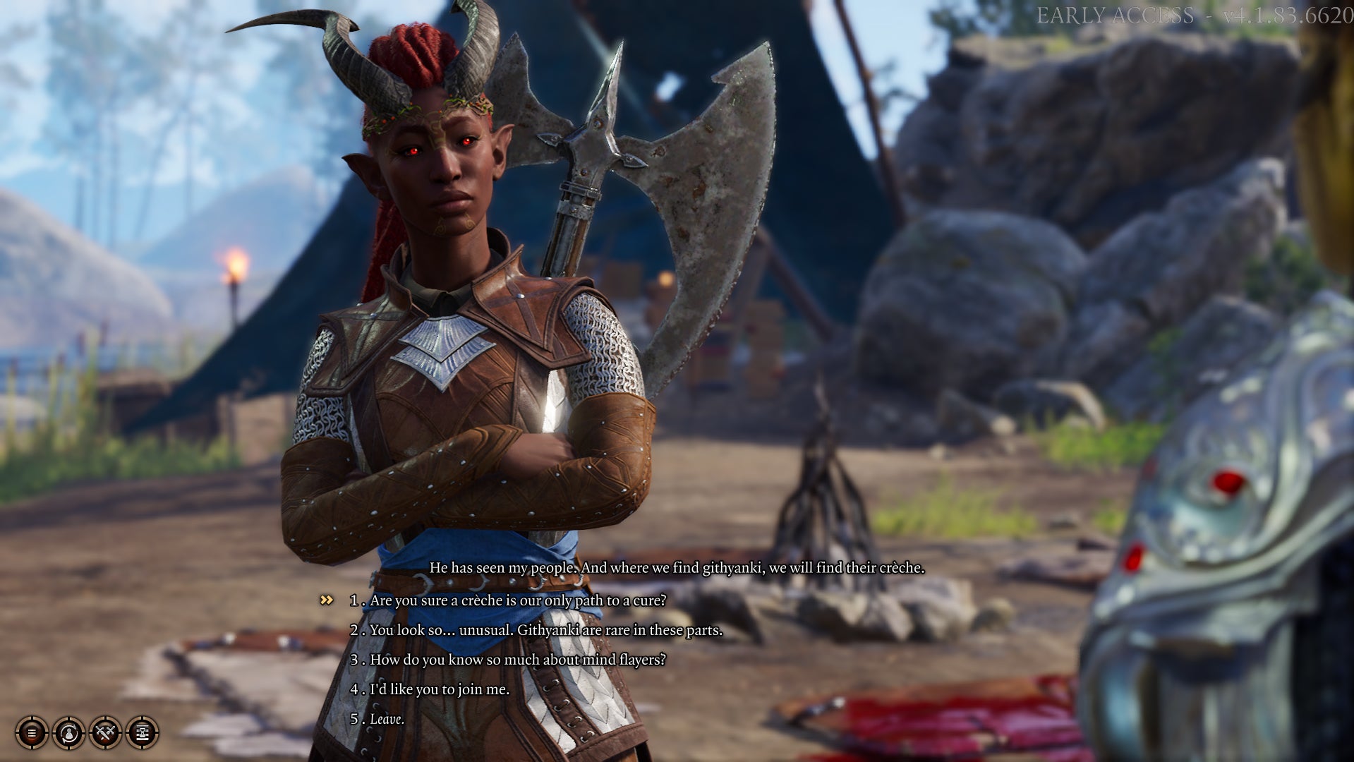 I love that my tiefling in Baldur’s Gate 3 looks like a tiefling while also looking like a Black person.