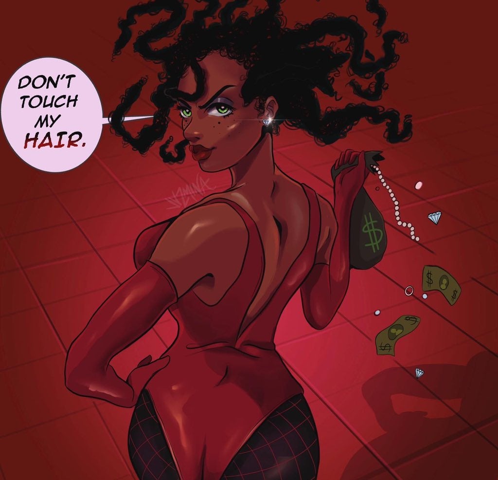 “I just want people to look at my art and say “hey, that looks like me.” - Jazmin Anita