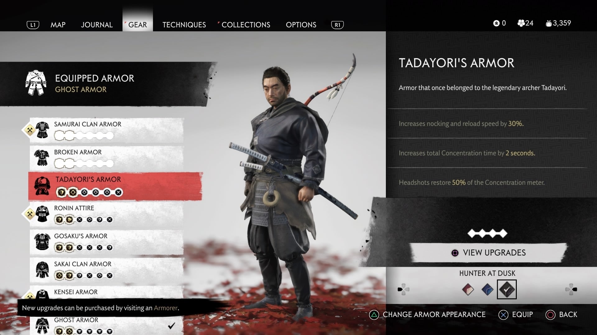 The addition of gear-specific loadouts is a literal game-changer.