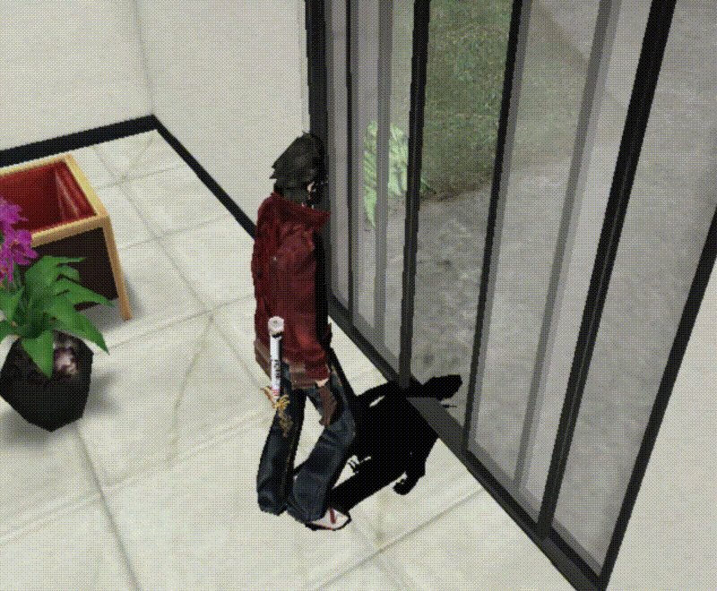 I hope this GIF helps because wow this is hard to put into words.