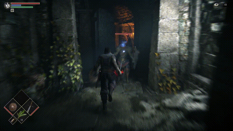 As you can see, there’s some leeway. I parried late and took damage but was still able to riposte.