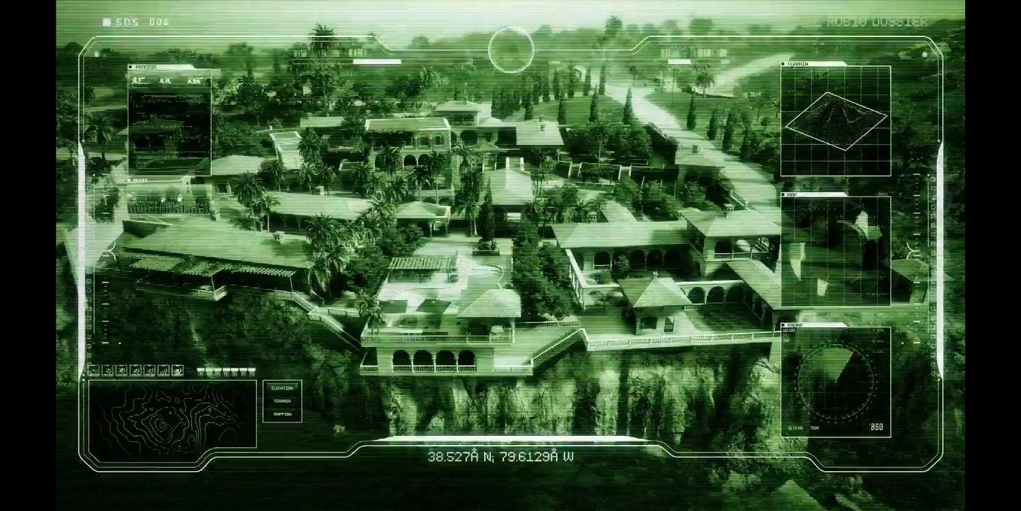 At the bottom of this screen, you can see the coordinates.