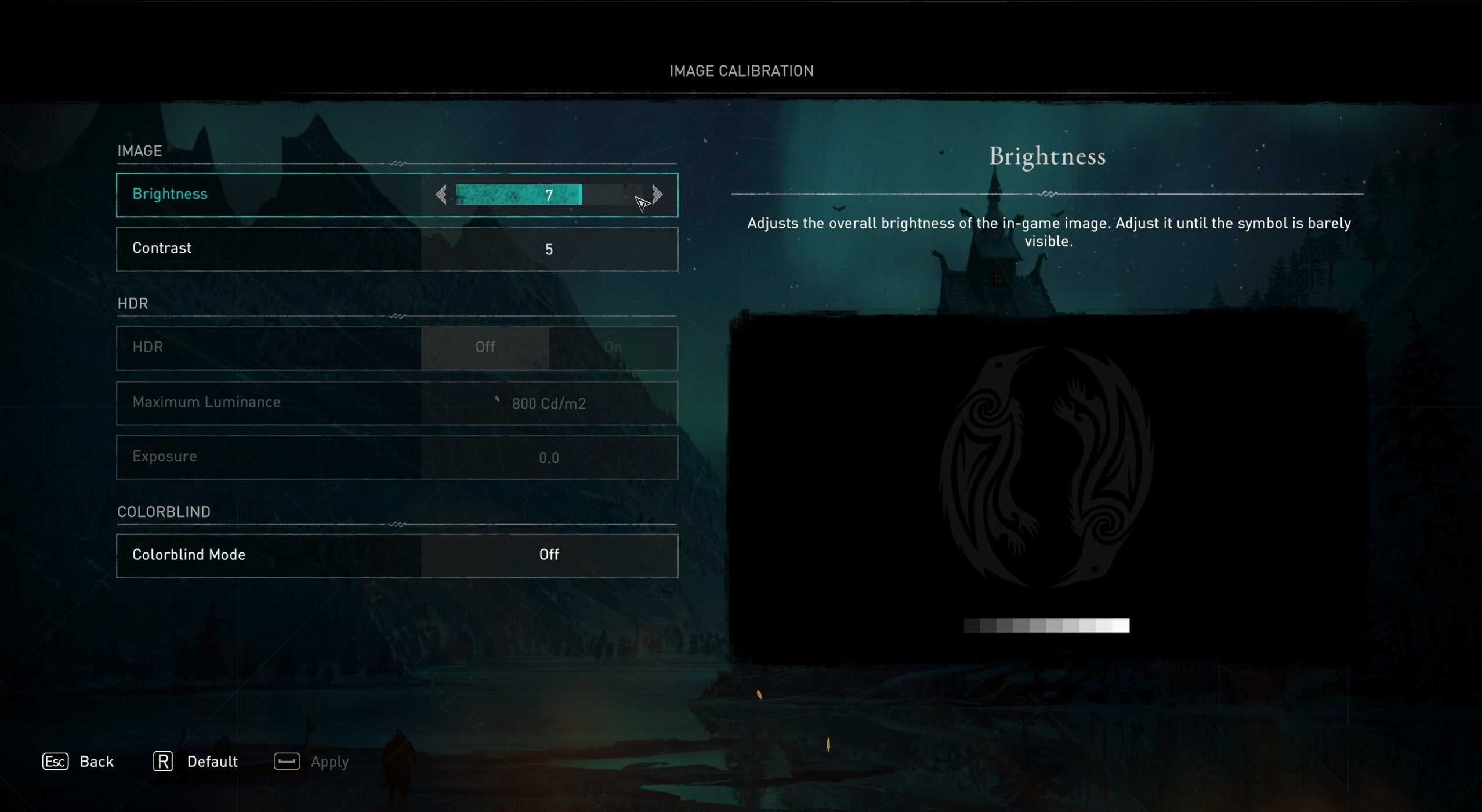 Assassin’s Creed Valhalla is thankfully mostly brightly lit.