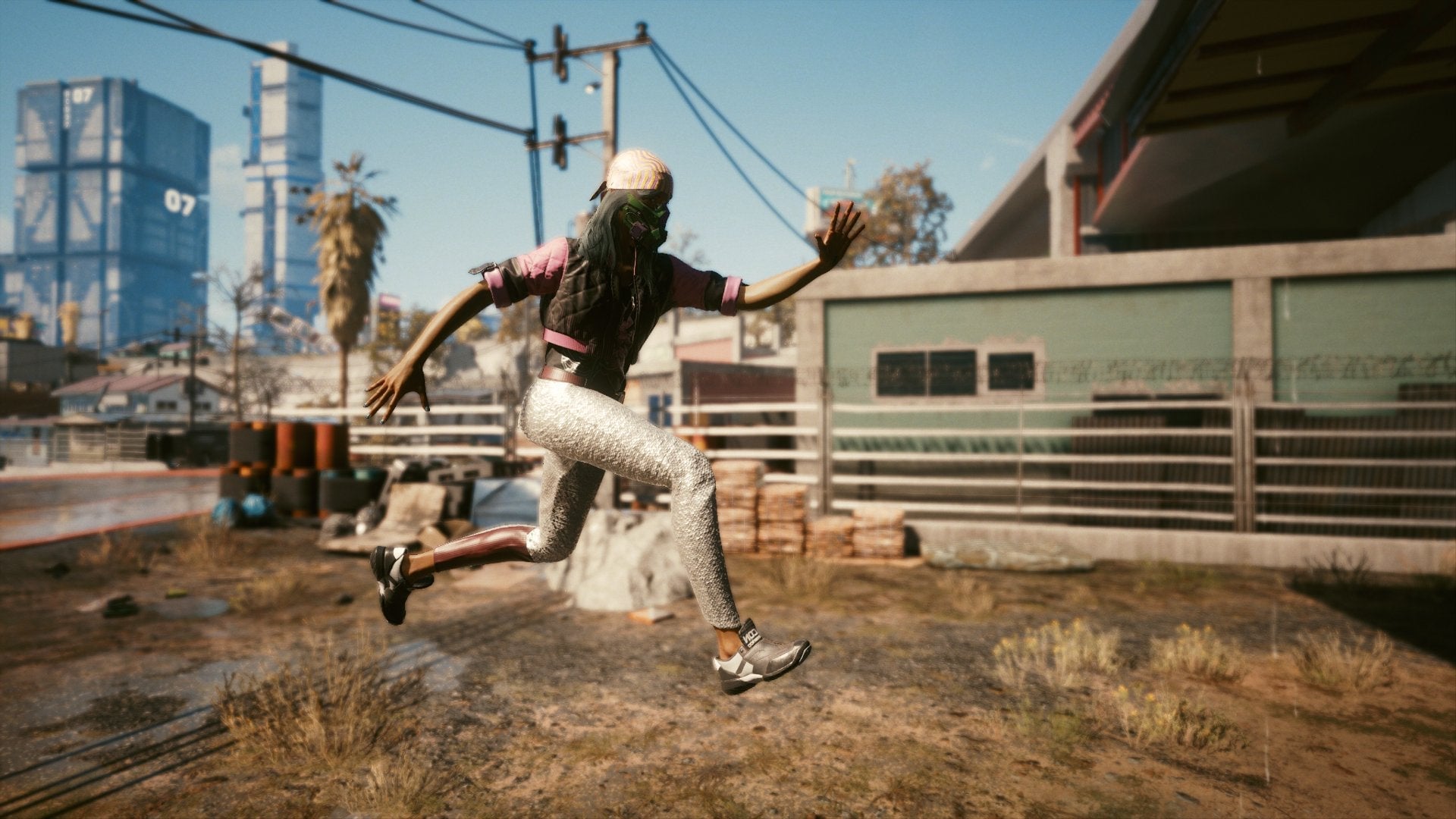 Look, it’s been a rough few weeks. Let’s all have an unrelated chuckle at how silly V looks jumping in third-person.