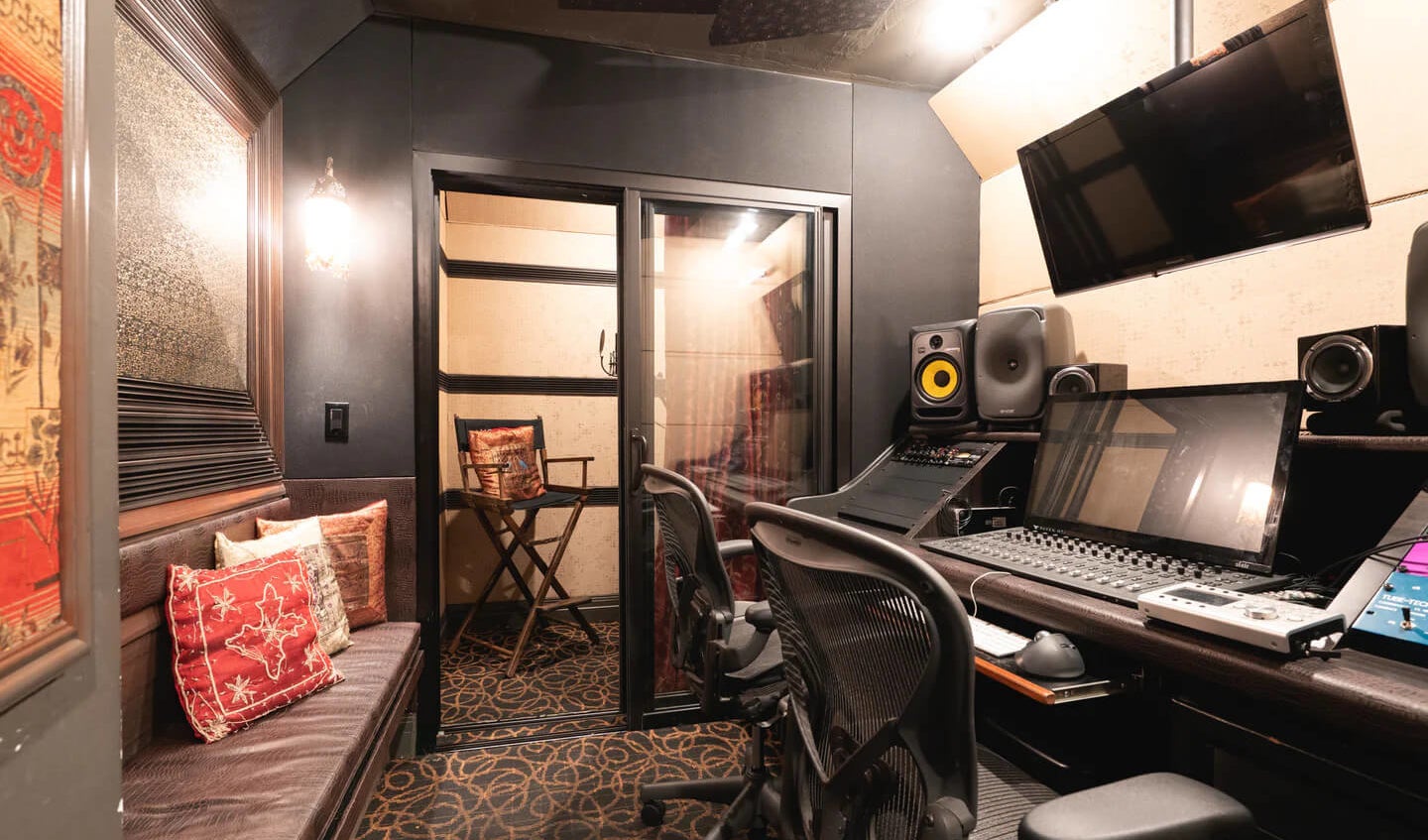 One of the recording studios in House 33