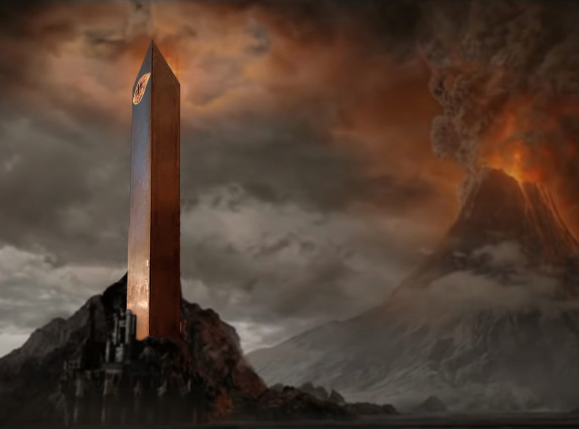 Arai-the fly on the wall nabs the award for “Most Evil Monolith.” 