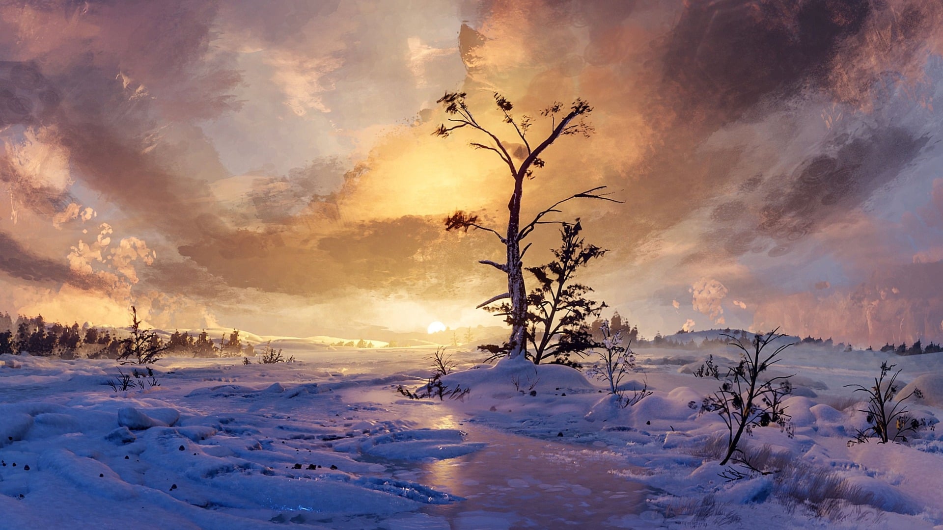 An example of Martin Nebelong’s extraordinary work in Dreams