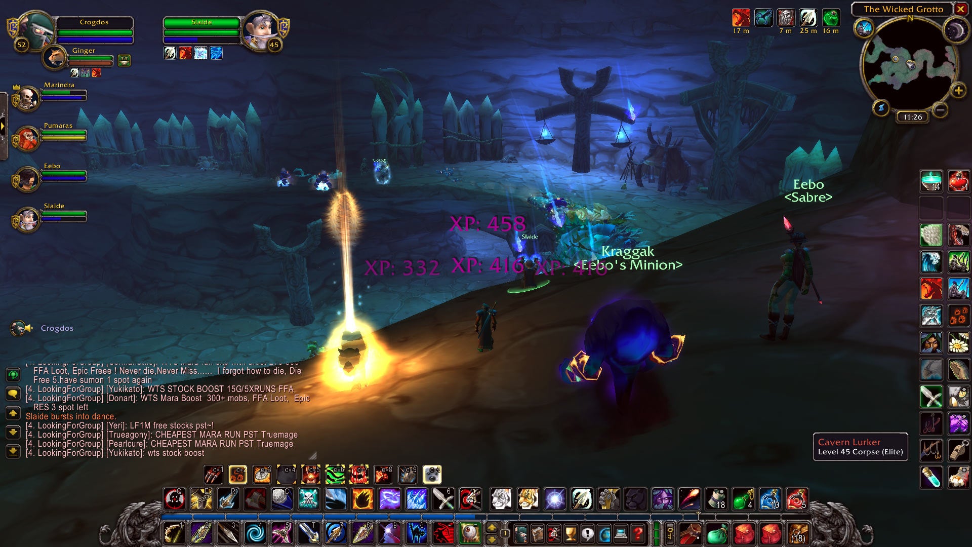 Ill-gotten (?) gains.