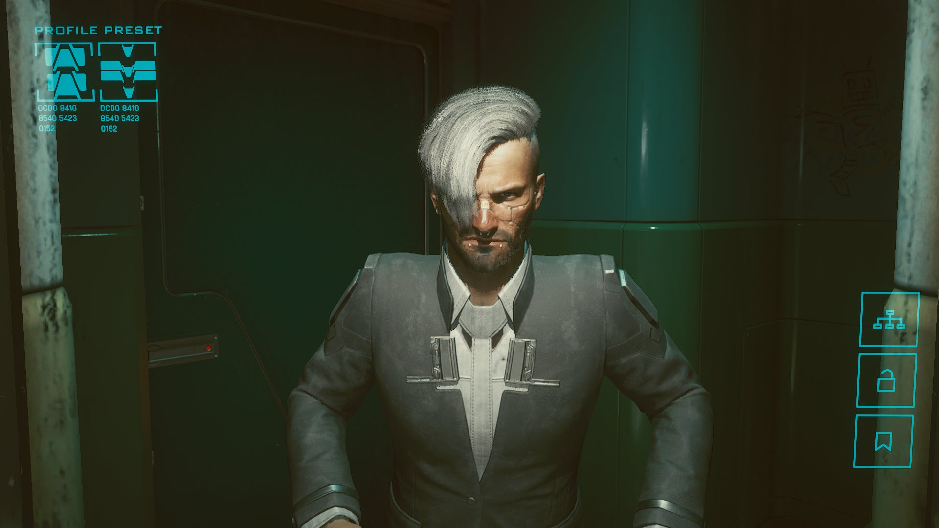 He’s a trans man, but somehow doesn’t struggle to find clothes that fit. What a future!