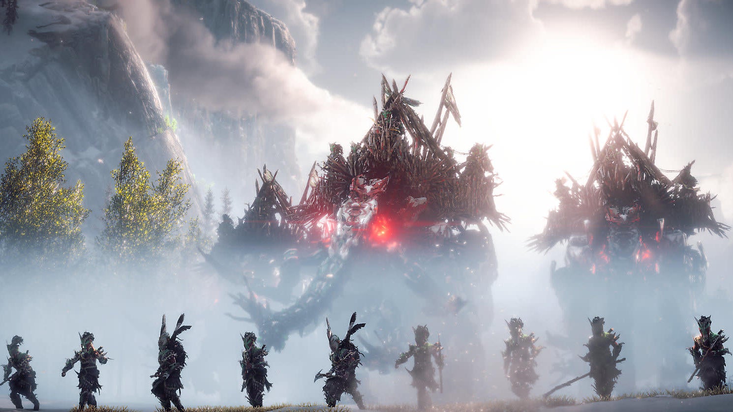 Thatâs Horizon Forbidden West, not Lord of the Rings