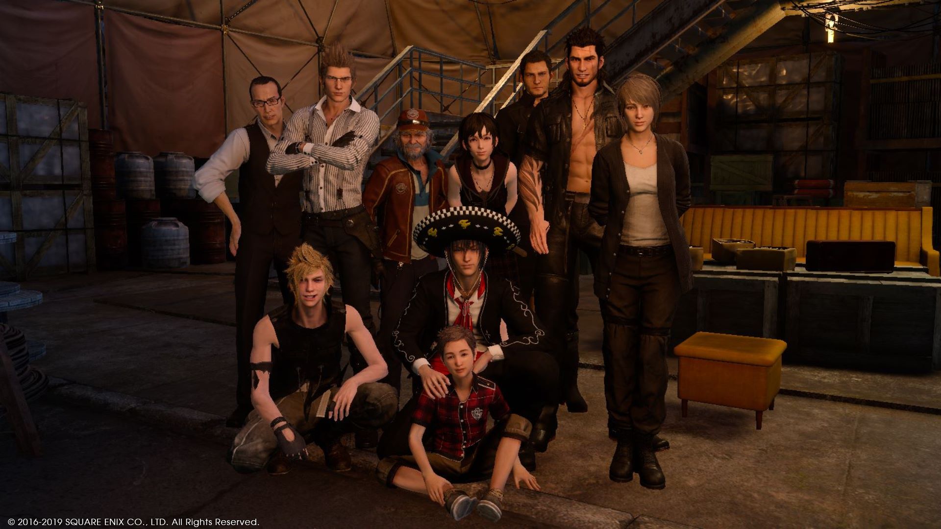 I deeply regret putting Noctis in theāfestive outfitā because this is the last shot before everything goes to shit and he looks utterly ridiculous.