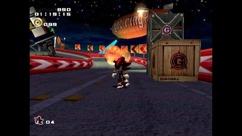 “Chaos control!” - Shadow the Hedgehog.