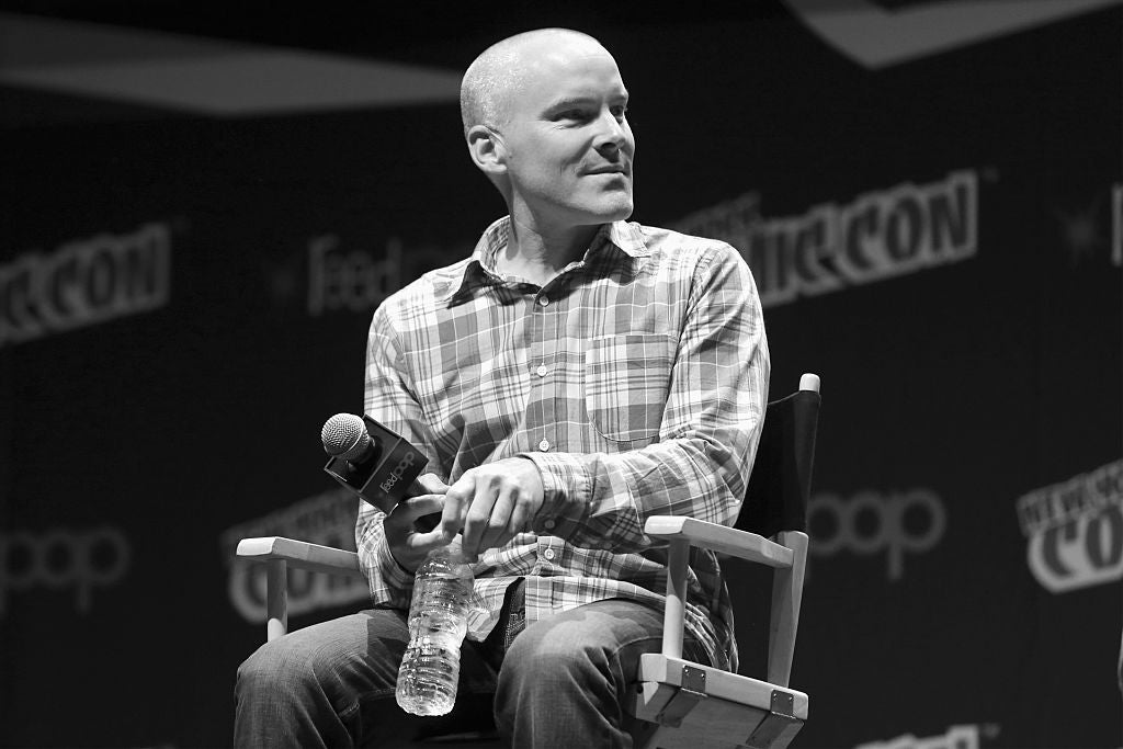 “Voice actor Roger Craig Smith speaks during the Cartoon Network “Regular Show” panel at New York Comic Con on October 7, 2016 in New York City.”