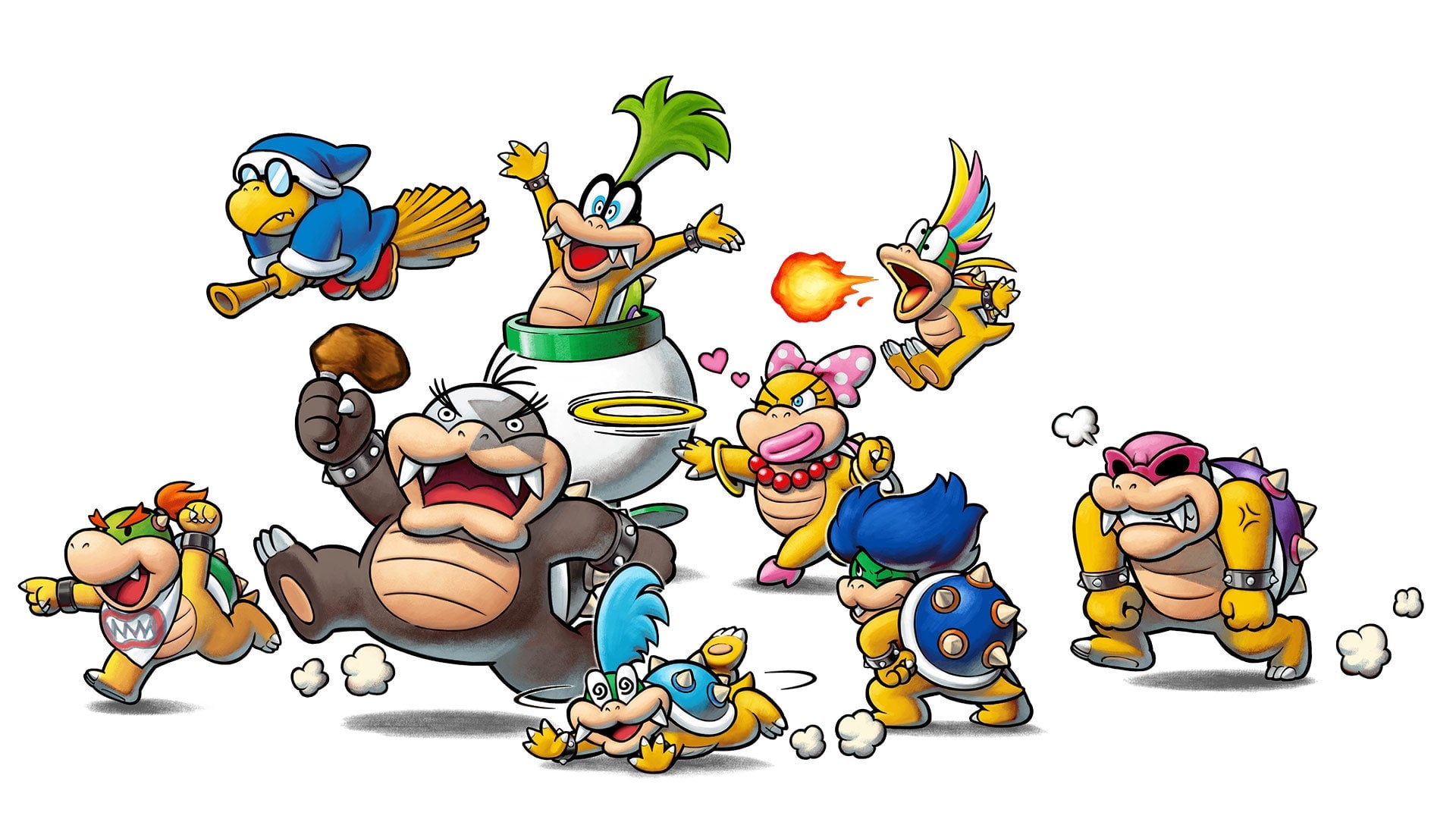The Koopalings are a mess and I love them.