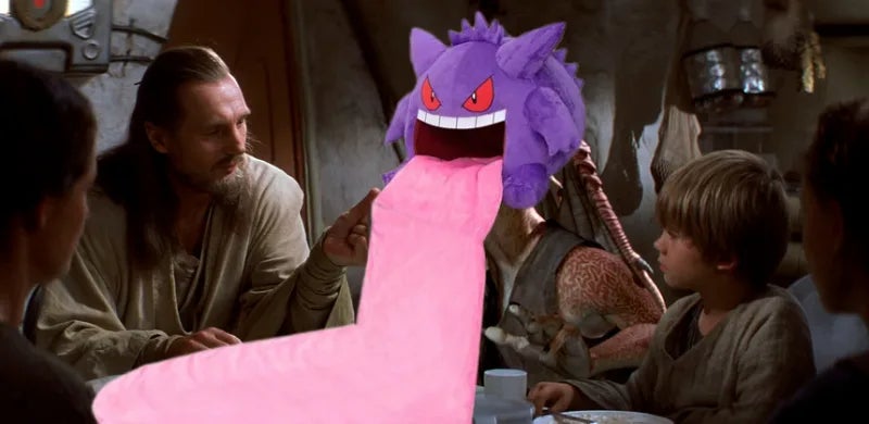 Arai-the Fly on the wall wins the award for “Best Jar-Jar Cameo.”