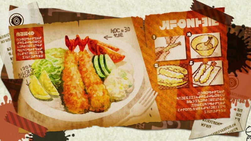 “What is this? It looks like the proprietor of that shoe shop! Could there have been an ancient creature that consumed prawns as food?! A terrifying thought indeed...”