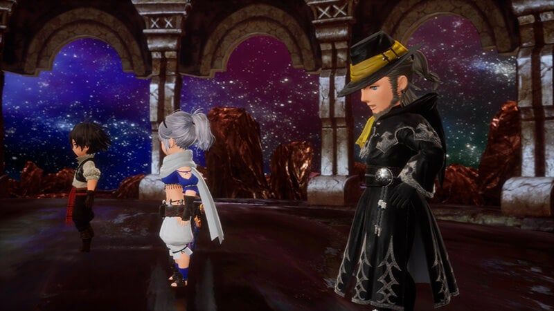 Elvis as a Black Mage.