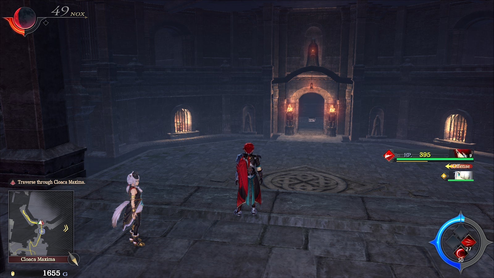 Deep inside the Cloaca.