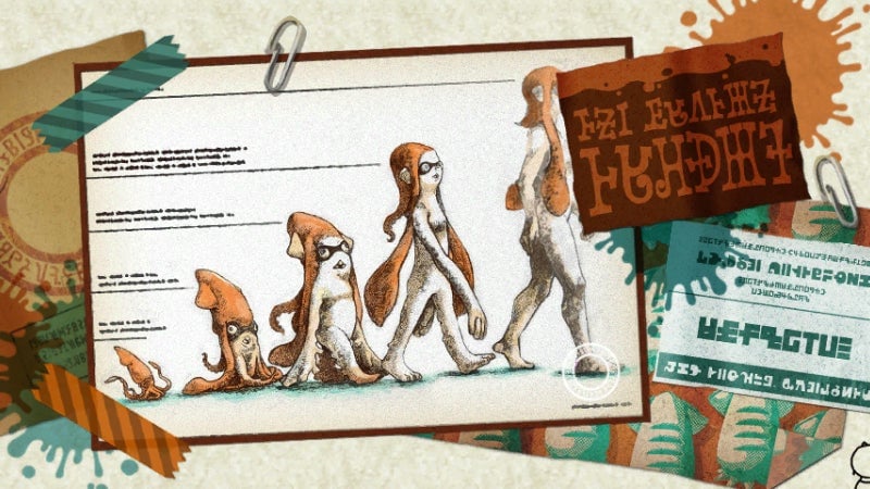 “With creatures of the surface driven to extinction by rising sea levels, the ancestors of Inklings were free to haul their 10-legged bodies up onto the abandoned land. This is how the Mollusc Era began.”