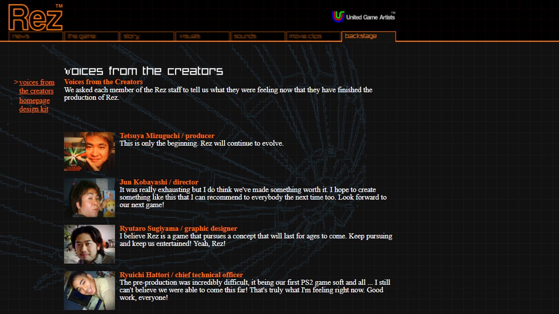 Rez will continue to evolve. 