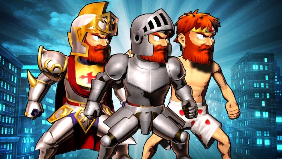 Arthur does a lot of outfit-changing in Marvel vs. Capcom 3