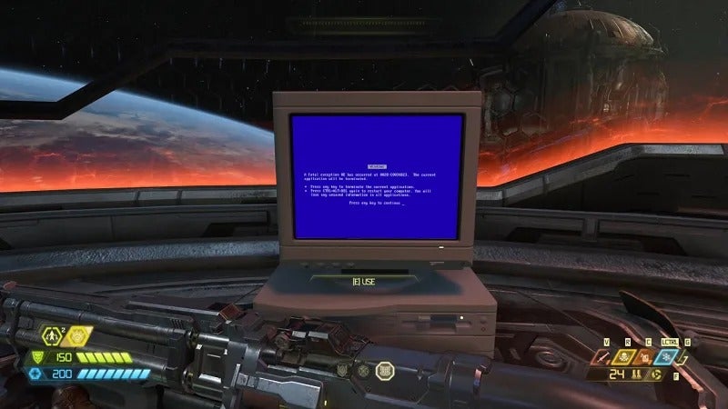 DaneSager grabs the award for “Most Metal Blue Screen of DEATH!” 
