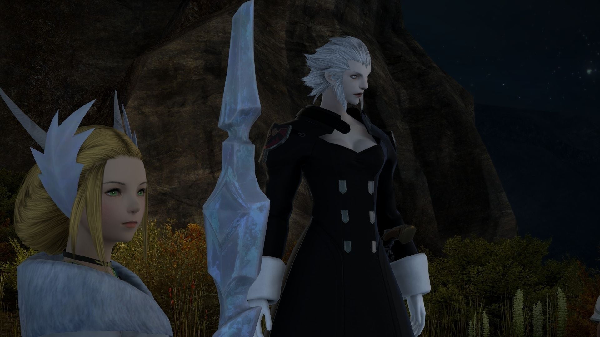 These two women looked their dear friend in his face and left him. 