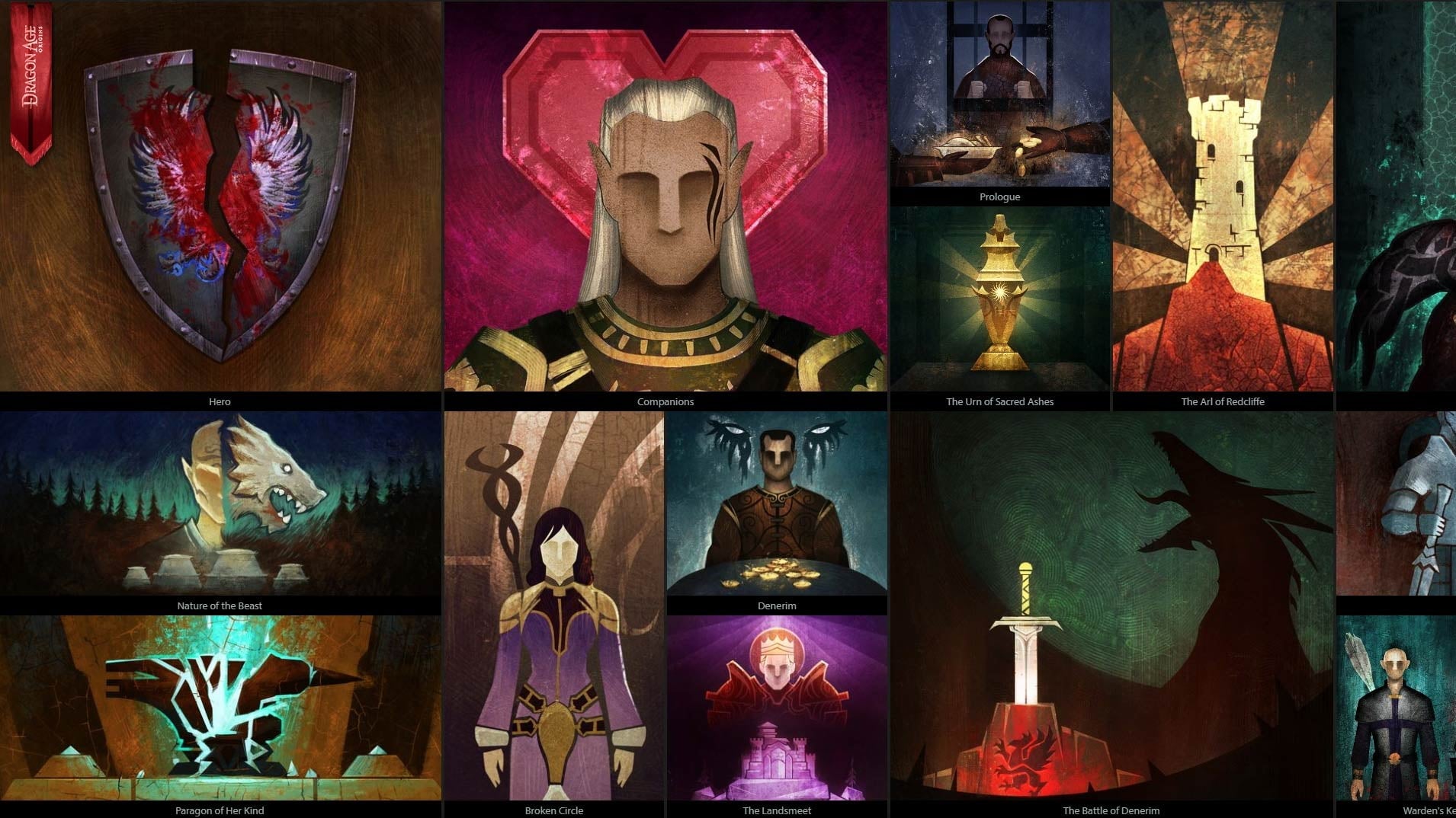 I’m freakin’ out on this lyrium man, these people don’t even have faces.