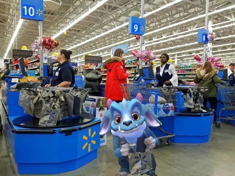 Badonkagronk picks up the award for “Hairiest Bag Boy.” 