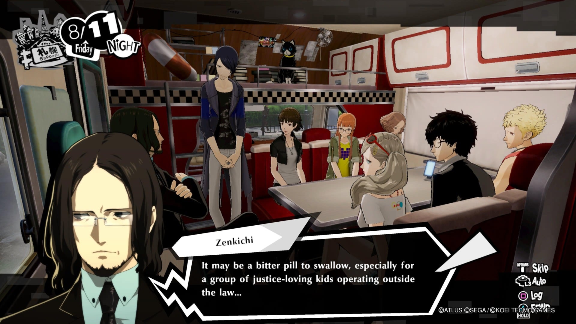 Hasegawa introduces some much needed gray into the Phantom Thieves’ black and white notions of justice.