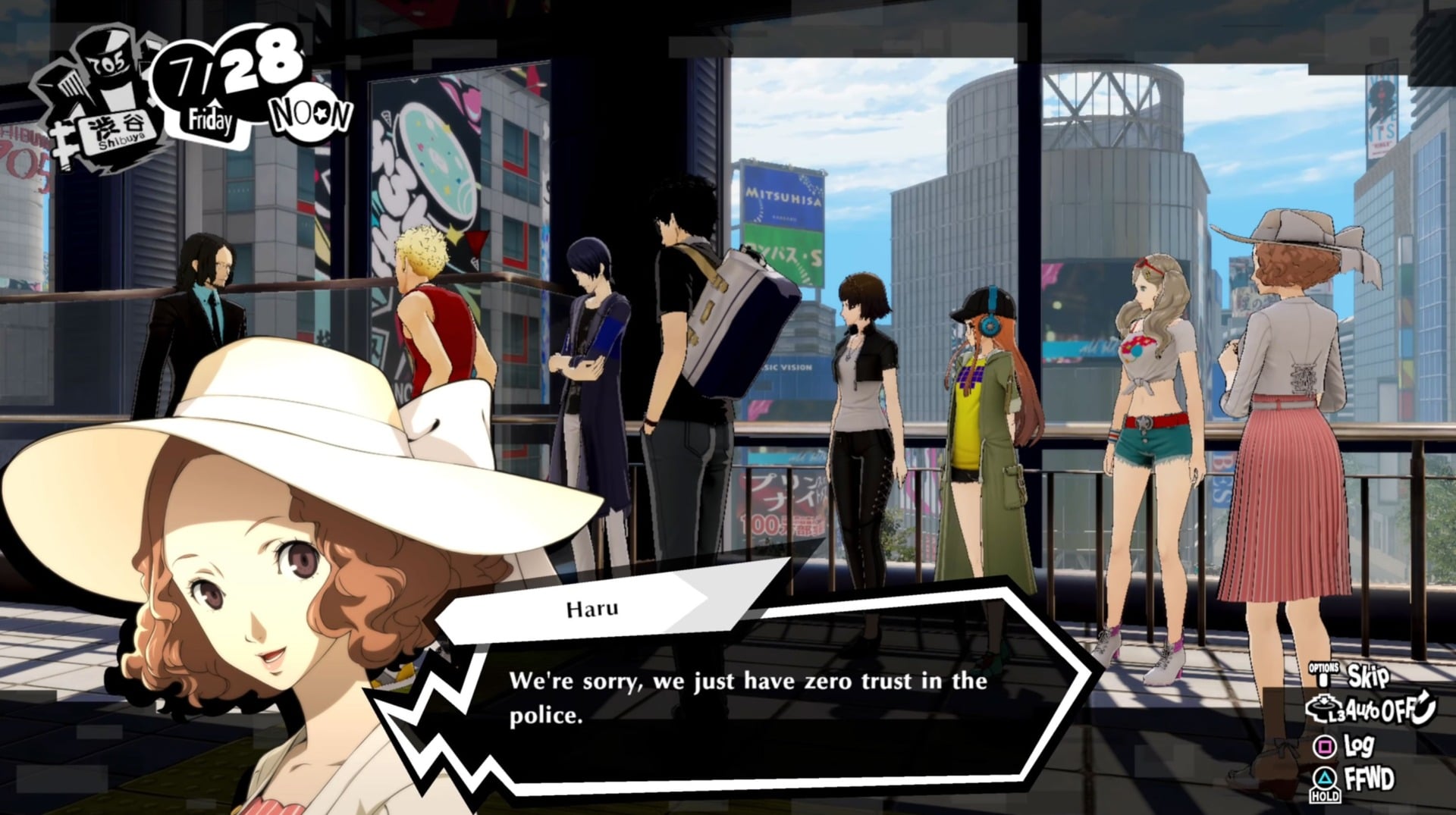 Screenshot: Persona 5 Strikers