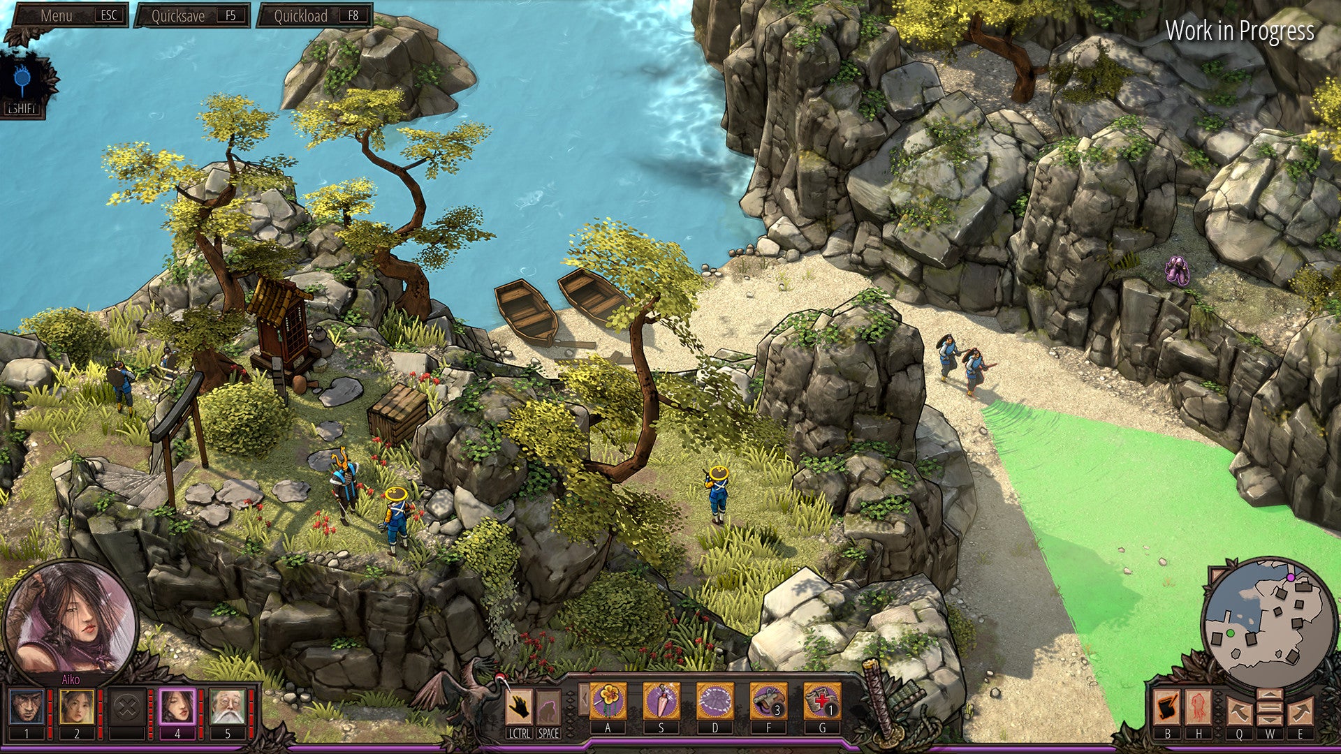 Screenshot: Shadow Tactics