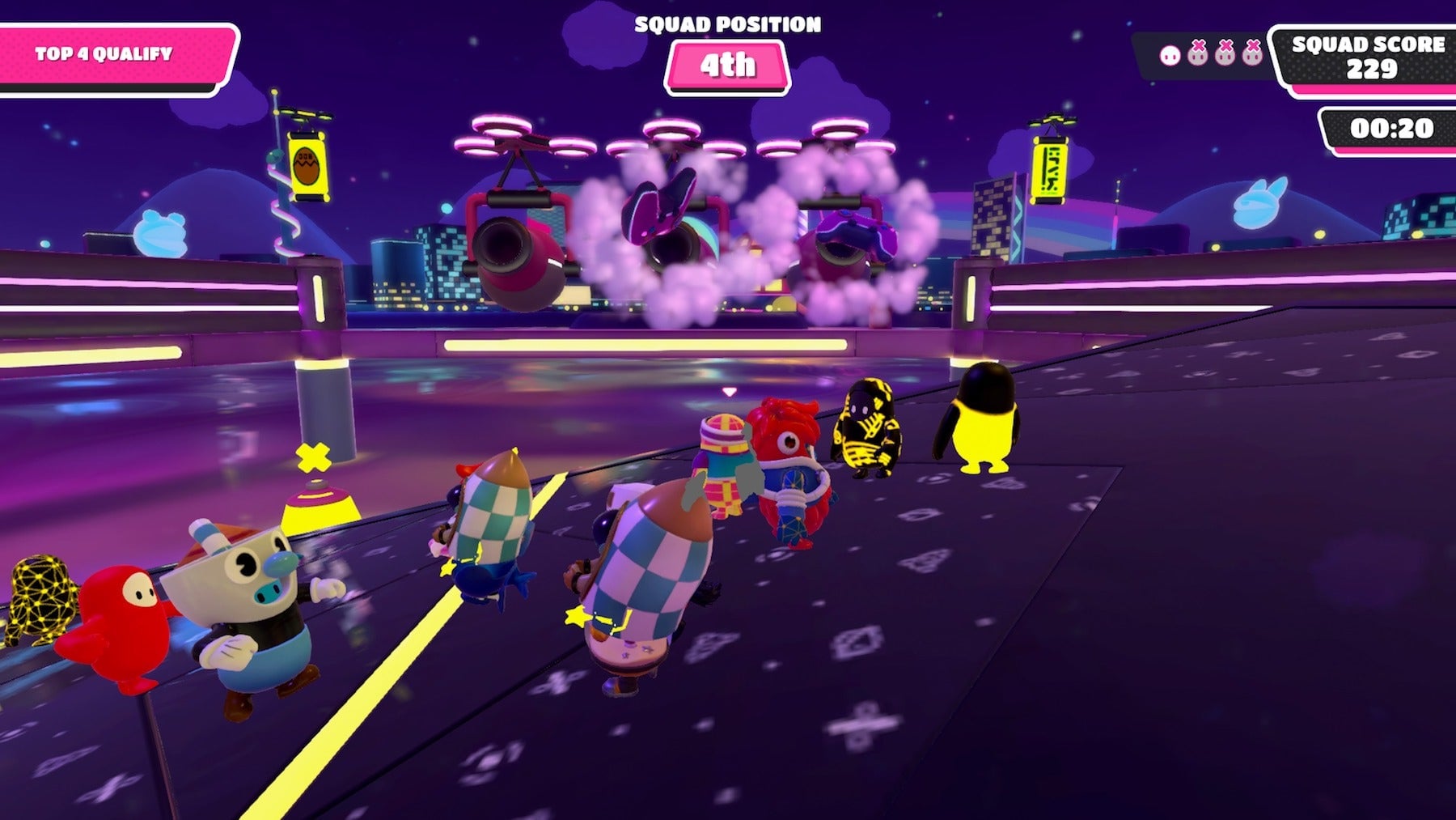 Pro tip for Big Shots: Stand right around here and you’ll almost certainly survive to the end.