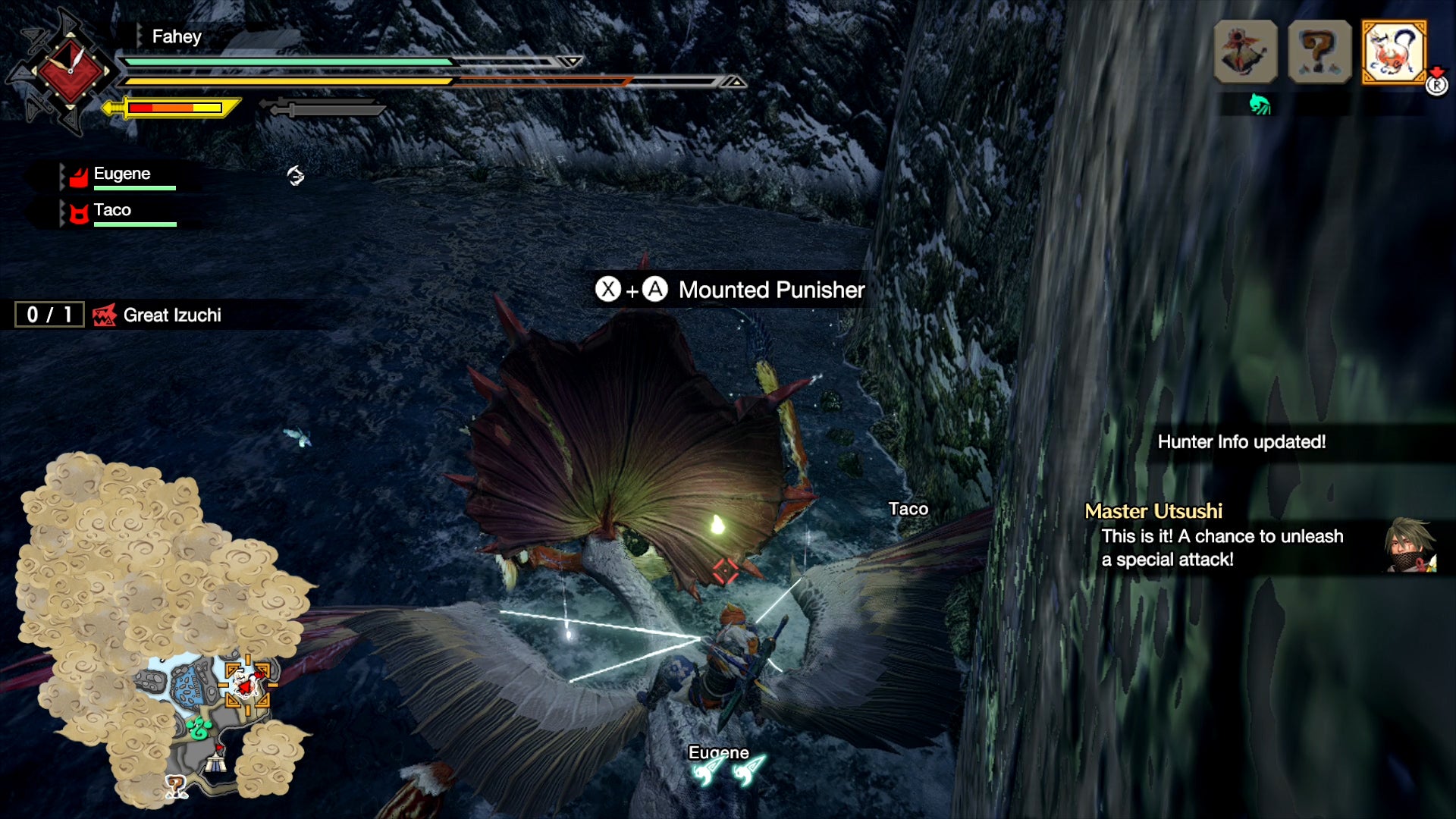 I could probably see my house from there. 