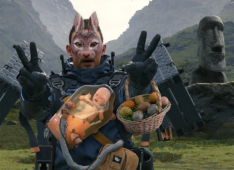 Finally, mrichston wins the award for “The Happiest Kotaku Easter Image of 2021.”