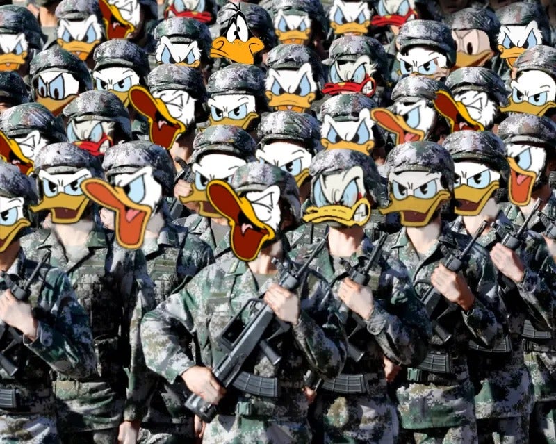 And finally, Richardrae1 is getting sued. (And Warner Bros spotted the Daffy back there. So double lawsuits!)