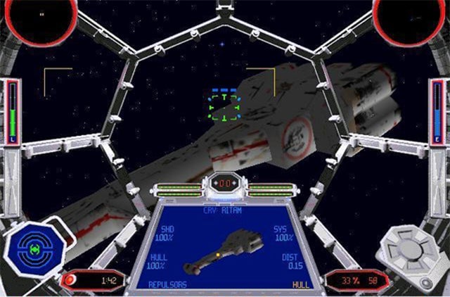Screenshot: Star Wars: Tie Fighter